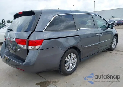 2016 Honda Odyssey Se from USA, damaged, VIN 5FNRL5H39GB168984